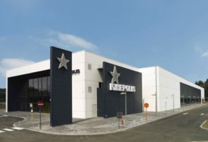 Rénovation du complexe cinéma Kinepolis à Brugge