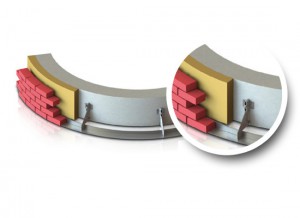 Cornières cintrées pour typologie architecturale