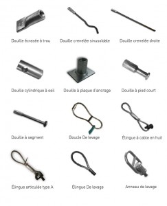 Gamme douilles de levage