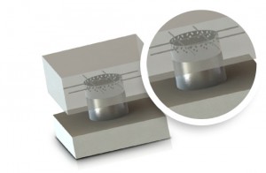 cylindre de fixation pour panneau sandwich